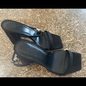 ASOS Nora Barely There Black Heel